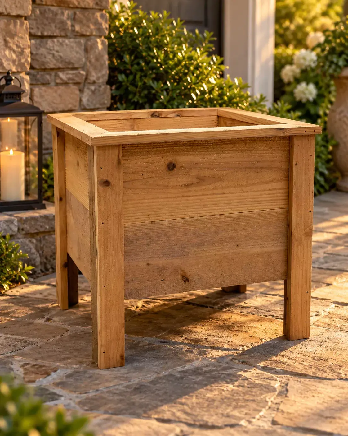 Raised Cedar Porch Planter, photo 2