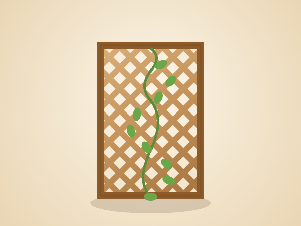 Cedar Garden Trellis